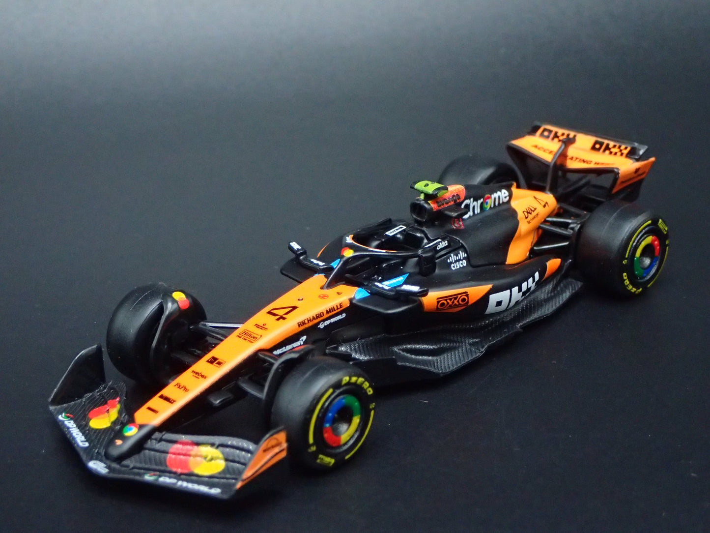 MCLAREN MCL39 #4 2025 LANDO NORRIS F1 AUSTRALIAN GP 1:64 SCALE DIECAST MODEL CAR