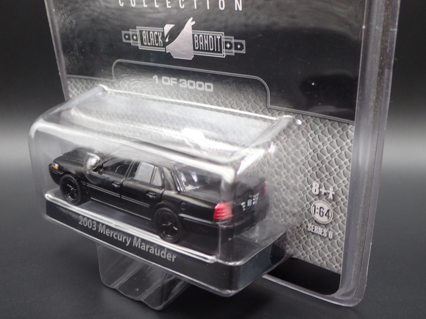 2011 GREENLIGHT BLACK BANDIT 6 2003 MERCURY MARAUDER BLACK 1/64 VERY RARE