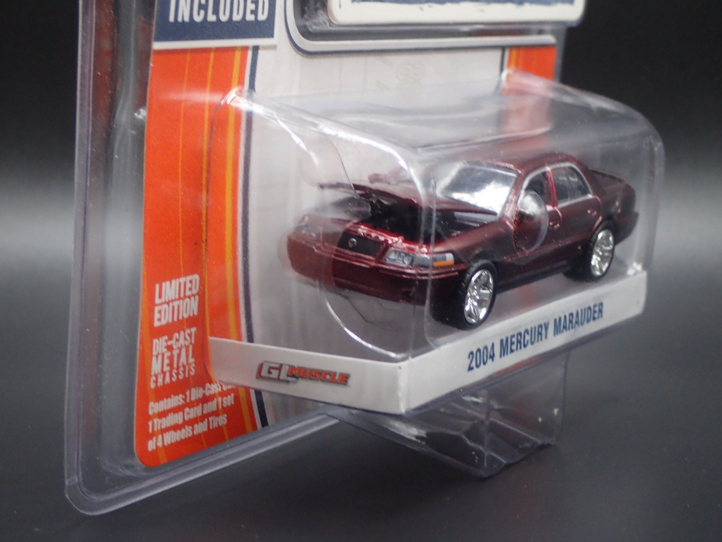 2011 GREENLIGHT GLMUSCLE 3 2004 MERCURY MARAUDER RED METALLIC 1/64 VERY RARE
