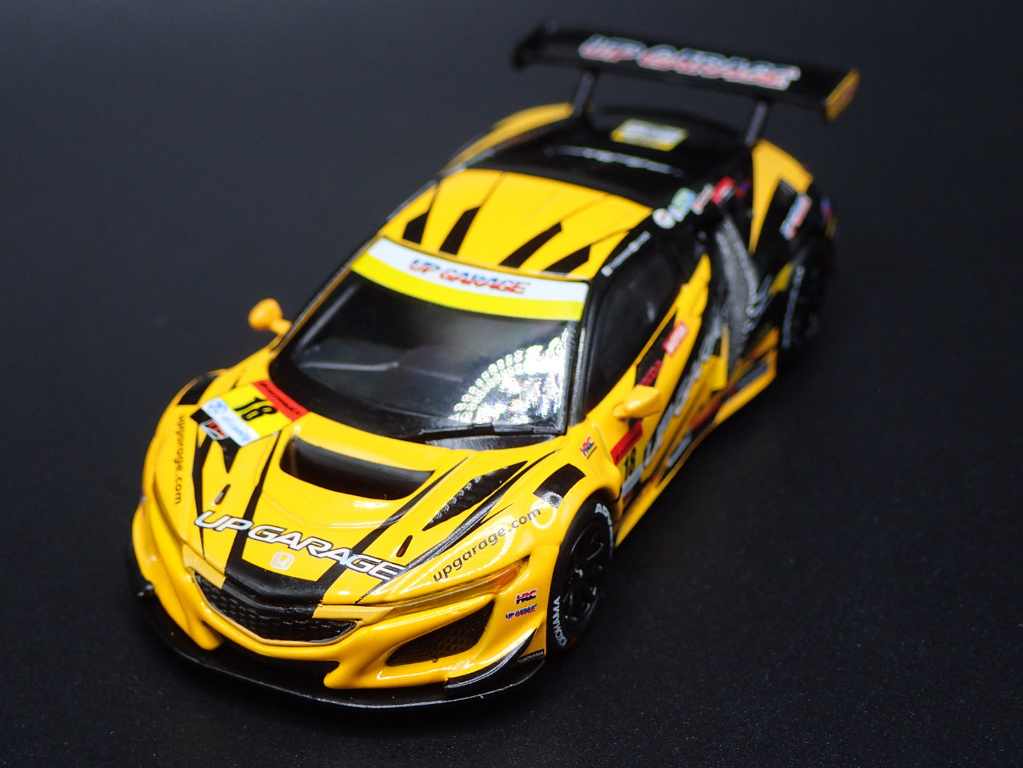 HONDA NSX GT3 EVO22 #18 SUPER CAR 2023 GT SERIES 1:64 SCALE DIECAST MODEL CAR