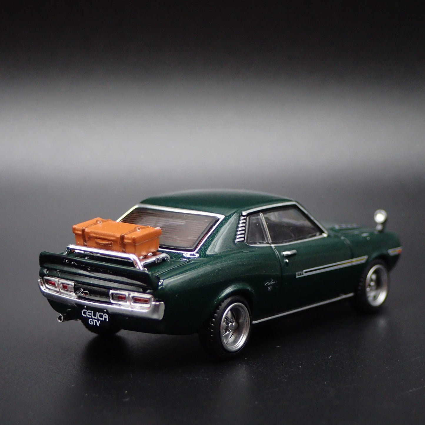 1970 70 TOYOTA CELICA 1600GTV TA22 RARE 1:64 SCALE DIORAMA DIECAST MODEL CAR