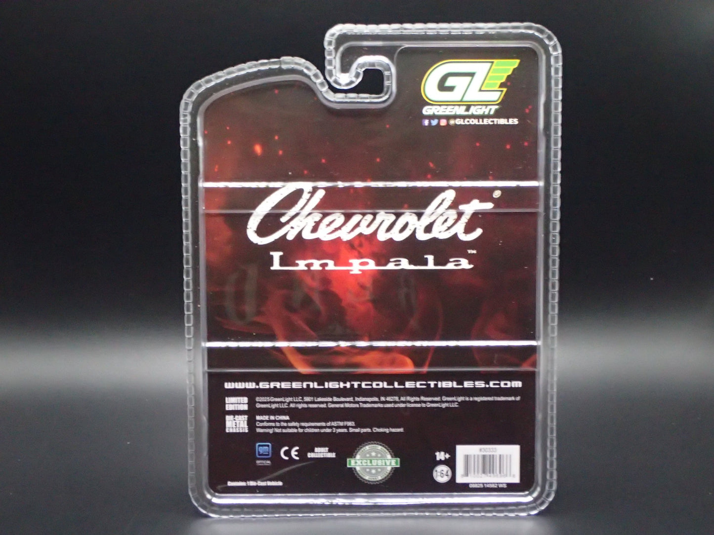 2026 GREENLIGHT SUPERNATURAL 1967 CHEVROLET IMPALA SPORT SEDAN GREEN MACHINE