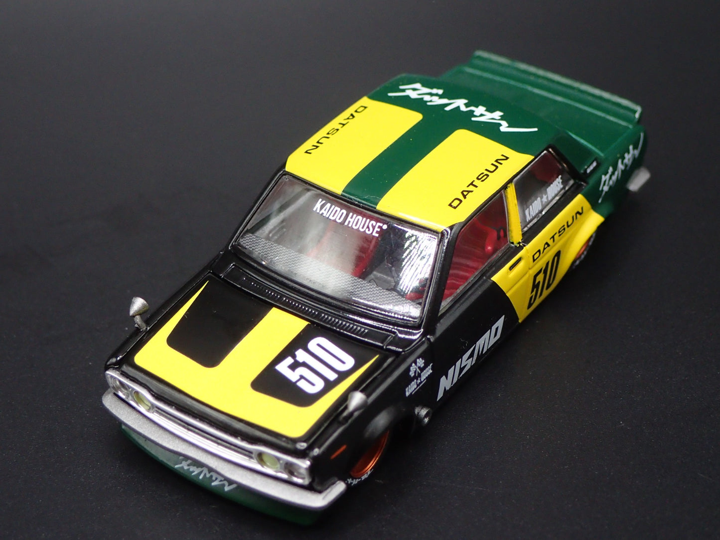 1967-1972 DATSUN 510 PRO STREET KAIDO HOUSE NISMO 1:64 SCALE DIECAST MODEL CAR