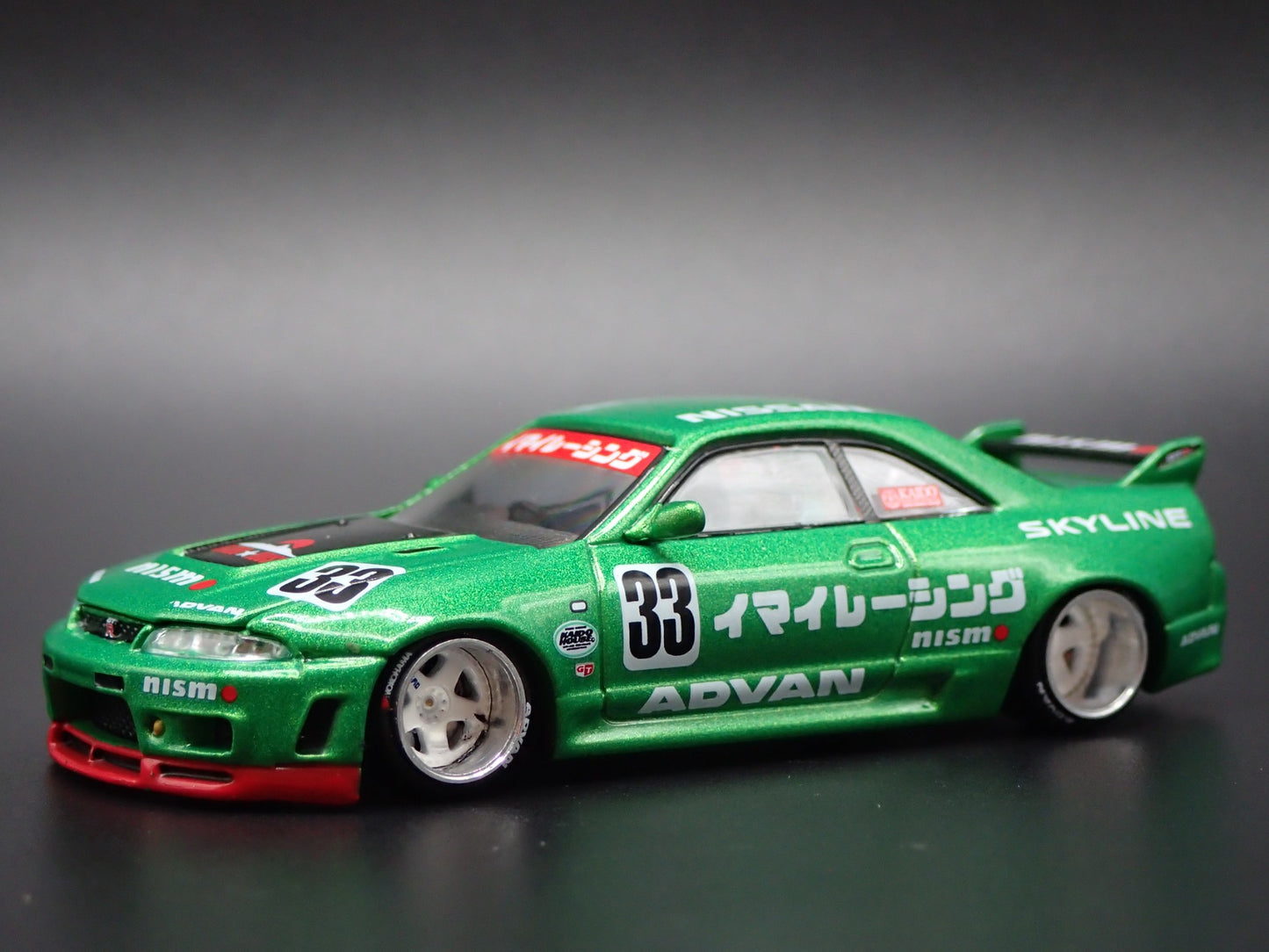 1993-1998 NISSAN SKYLINE GTR R33 IMAI 1 KAIDO HOUSE 1:64 SCALE DIECAST MODEL CAR