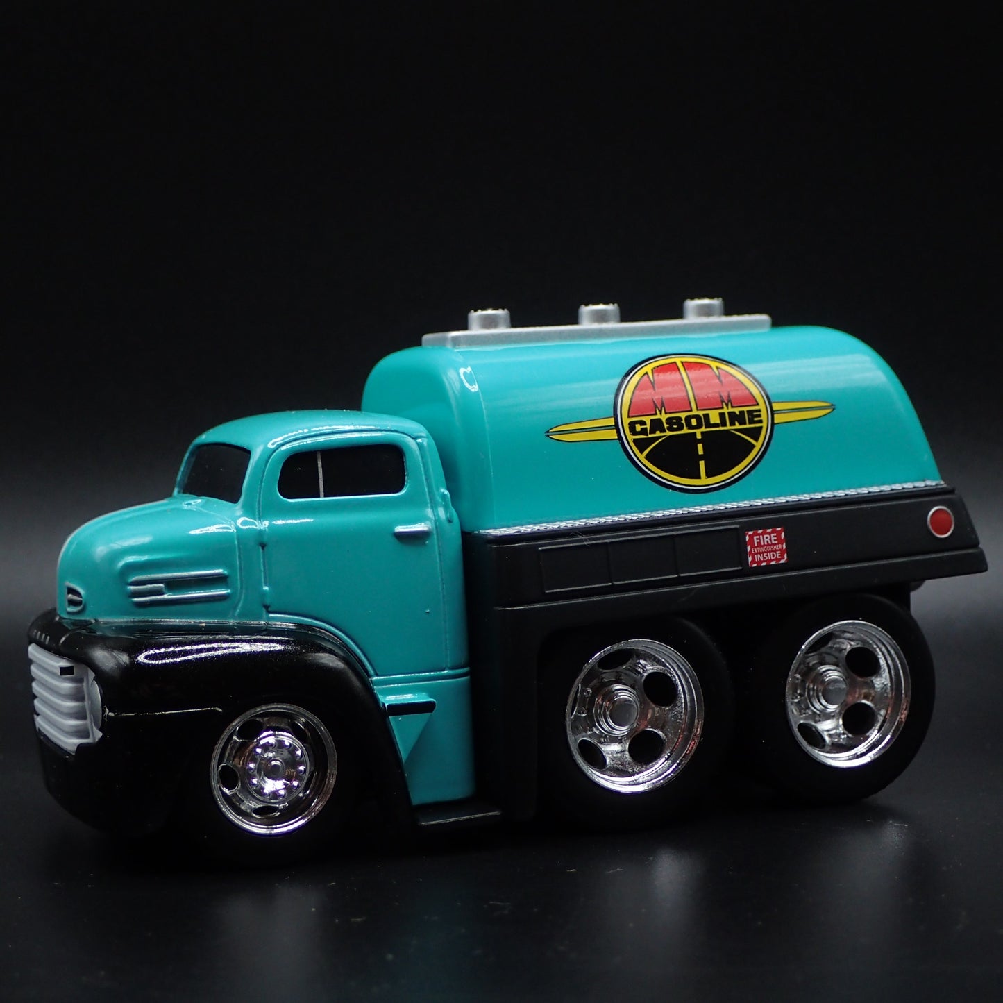 1950 50 FORD COE FUEL TANKER TRUCK TEAL 1:64 SCALE COLLECTIBLE DIECAST MODEL CAR