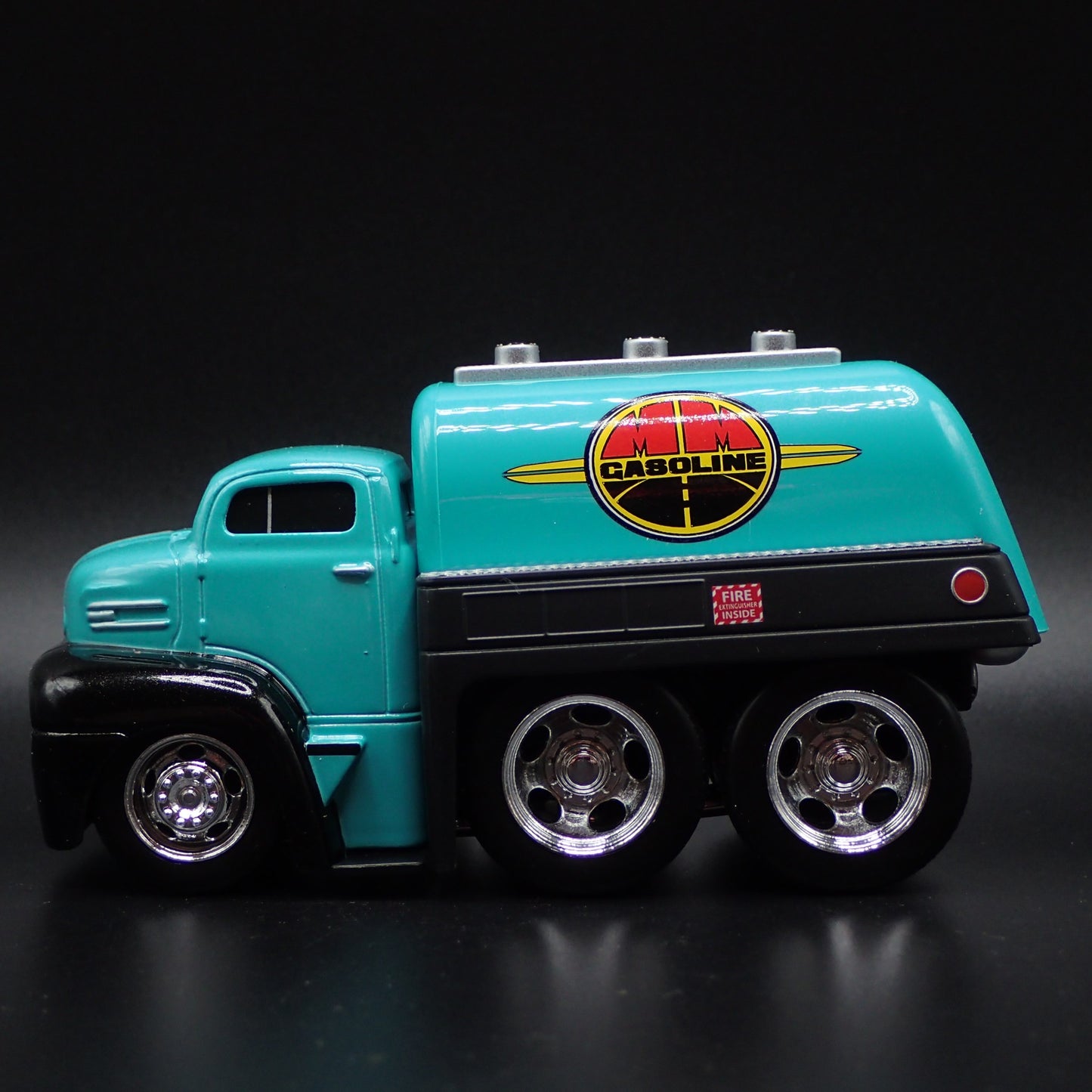 1950 50 FORD COE FUEL TANKER TRUCK TEAL 1:64 SCALE COLLECTIBLE DIECAST MODEL CAR