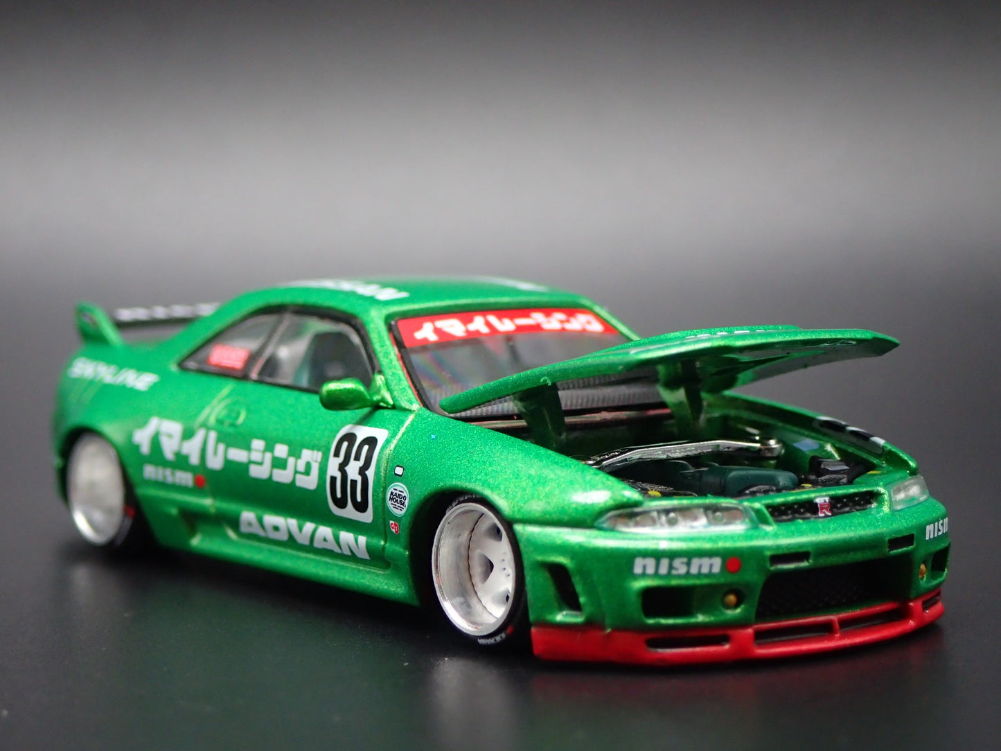 1993-1998 NISSAN SKYLINE GTR R33 IMAI 1 KAIDO HOUSE 1:64 SCALE DIECAST MODEL CAR