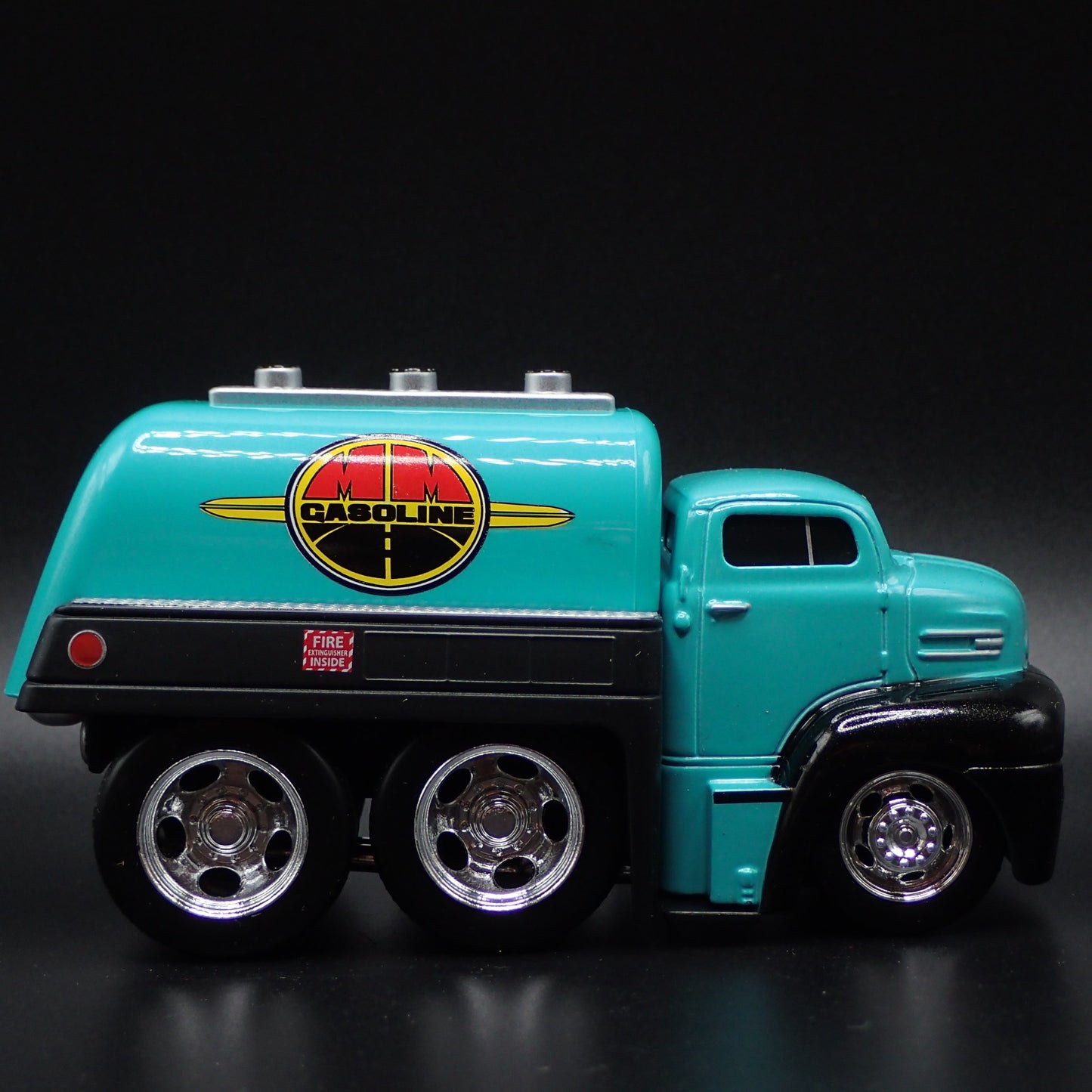 1950 50 FORD COE FUEL TANKER TRUCK TEAL 1:64 SCALE COLLECTIBLE DIECAST MODEL CAR