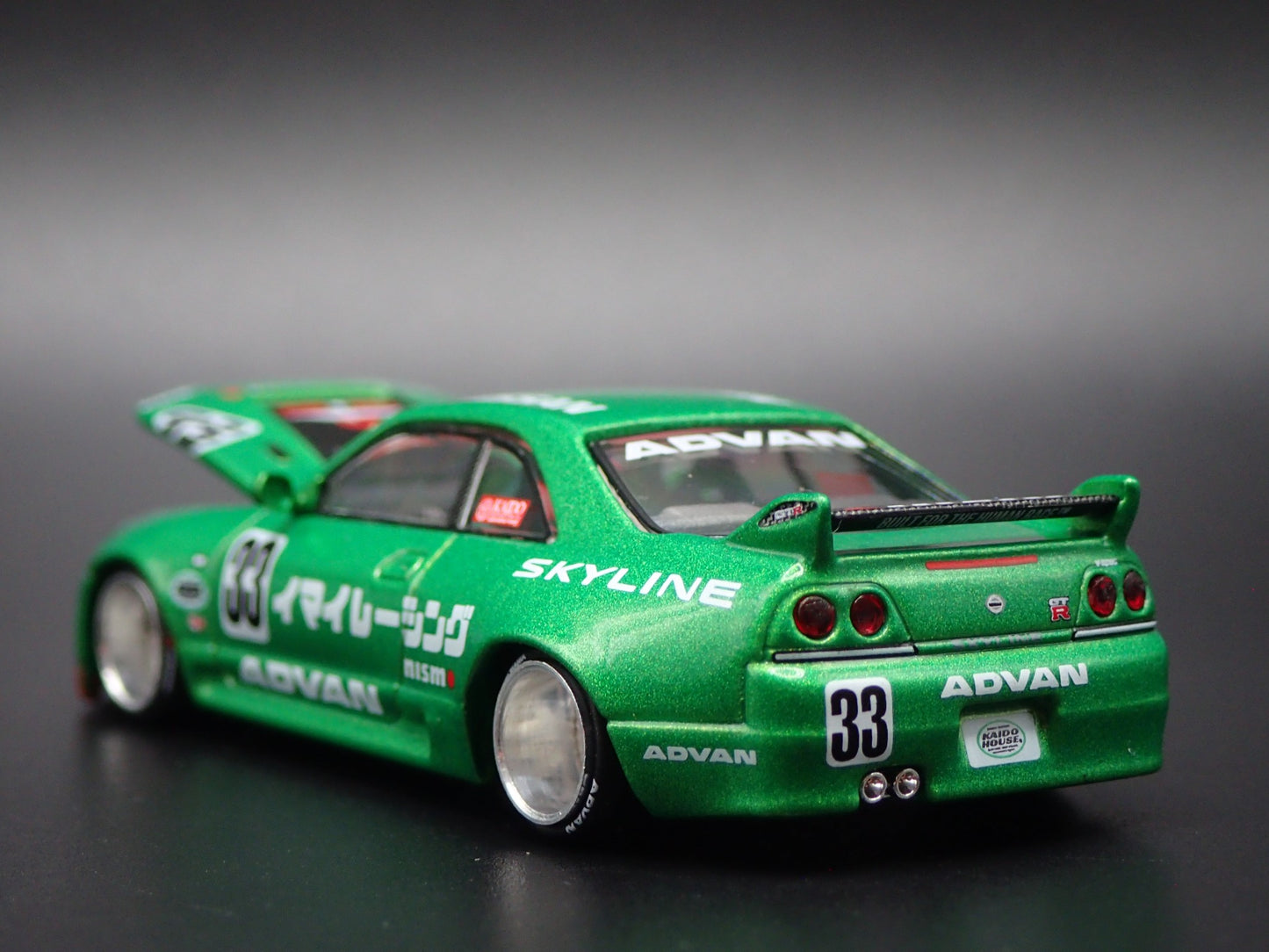 1993-1998 NISSAN SKYLINE GTR R33 IMAI 1 KAIDO HOUSE 1:64 SCALE DIECAST MODEL CAR