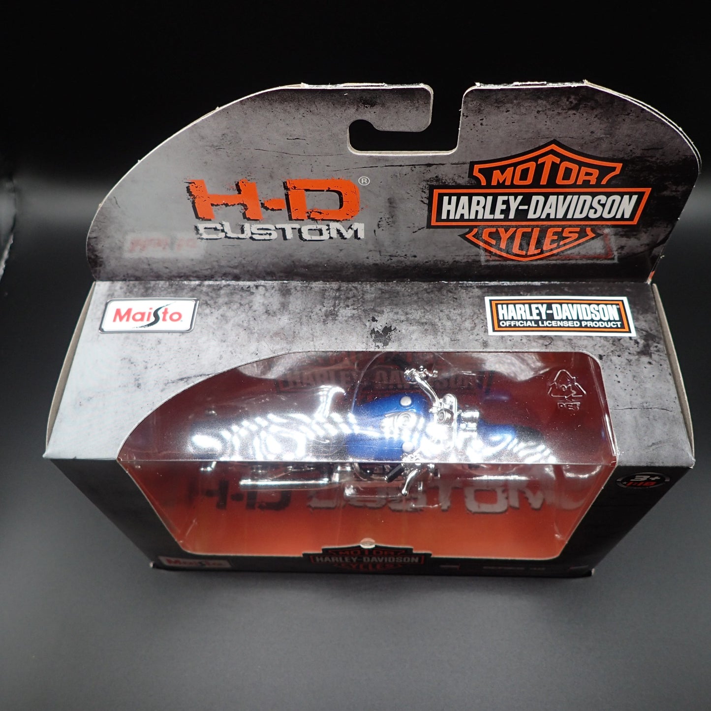 2009 09 FXDFSE CVO FAT BOB HARLEY DAVIDSON MOTORCYCLE MAISTO SERIES 42 1/18 BIKE