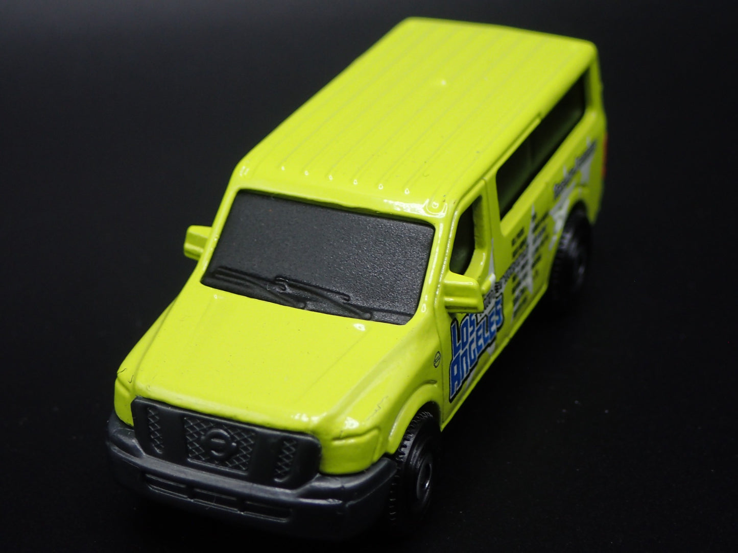 2012-2021 NISSAN NV VAN LOS ANGELES TOURS w HITCH 1:64 SCALE DIECAST MODEL CAR