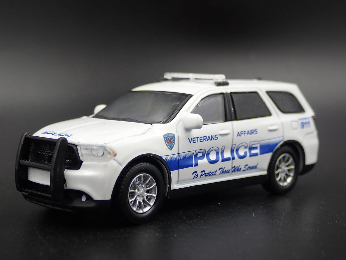 2018 18 DODGE DURANGO USA VETERANS AFFAIRS POLICE 1:64 SCALE DIECAST MODEL CAR-Burning Rubber Toy Company