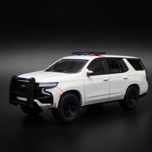 2021-2026 CHEVY CHEVROLET TAHOE POLICE VEHICLE RARE 1:64 SCALE DIECAST MODEL CAR