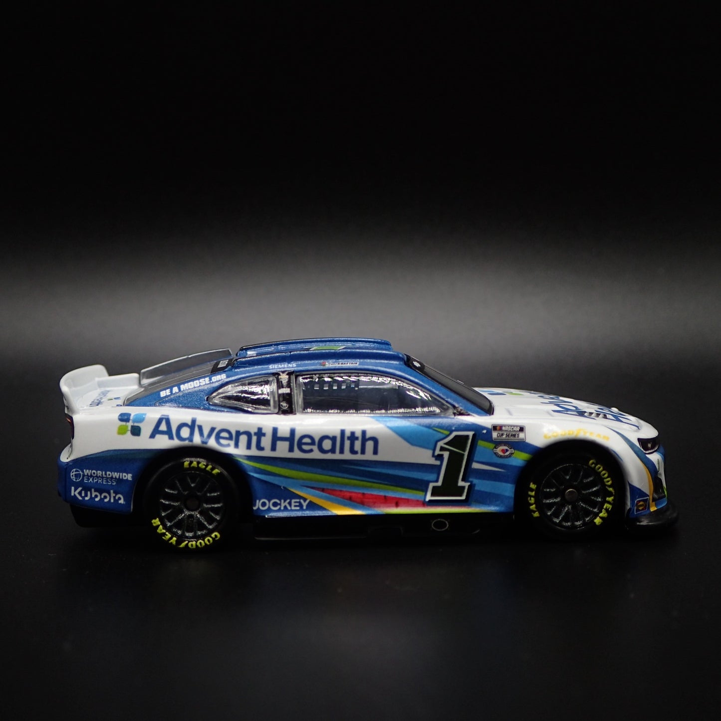 2023 23 CHEVY CAMARO ZL1 #1 ROSS CHASTAIN ADVENT NASCAR 1:64 DIECAST MODEL CAR