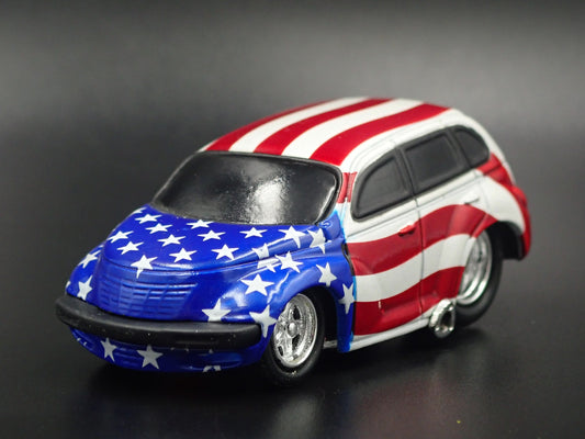 2001-2010 CHRYSLER PT CRUISER RARE 1:64 SCALE COLLECTIBLE DIECAST MODEL CAR-Burning Rubber Toy Company
