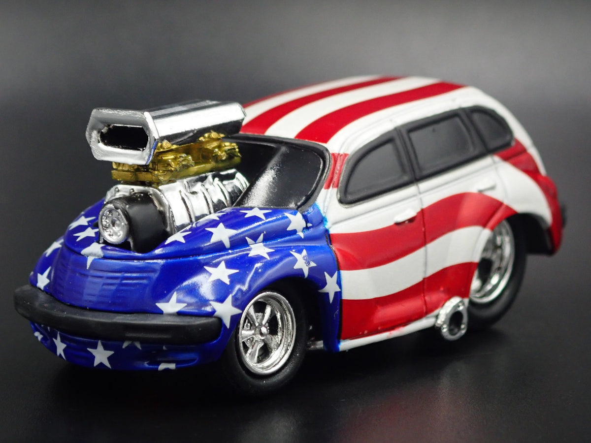 2001-2010 CHRYSLER PT CRUISER RARE 1:64 SCALE COLLECTIBLE DIECAST MODEL CAR-Burning Rubber Toy Company