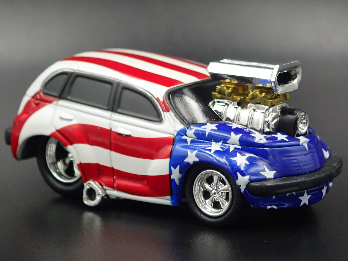 2001-2010 CHRYSLER PT CRUISER RARE 1:64 SCALE COLLECTIBLE DIECAST MODEL CAR-Burning Rubber Toy Company
