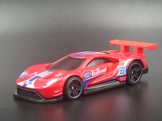 2017-2022 FORD GT RACE SUPERCAR ECOBOOST 1:64 SCALE DIORAMA DIECAST MODEL CAR