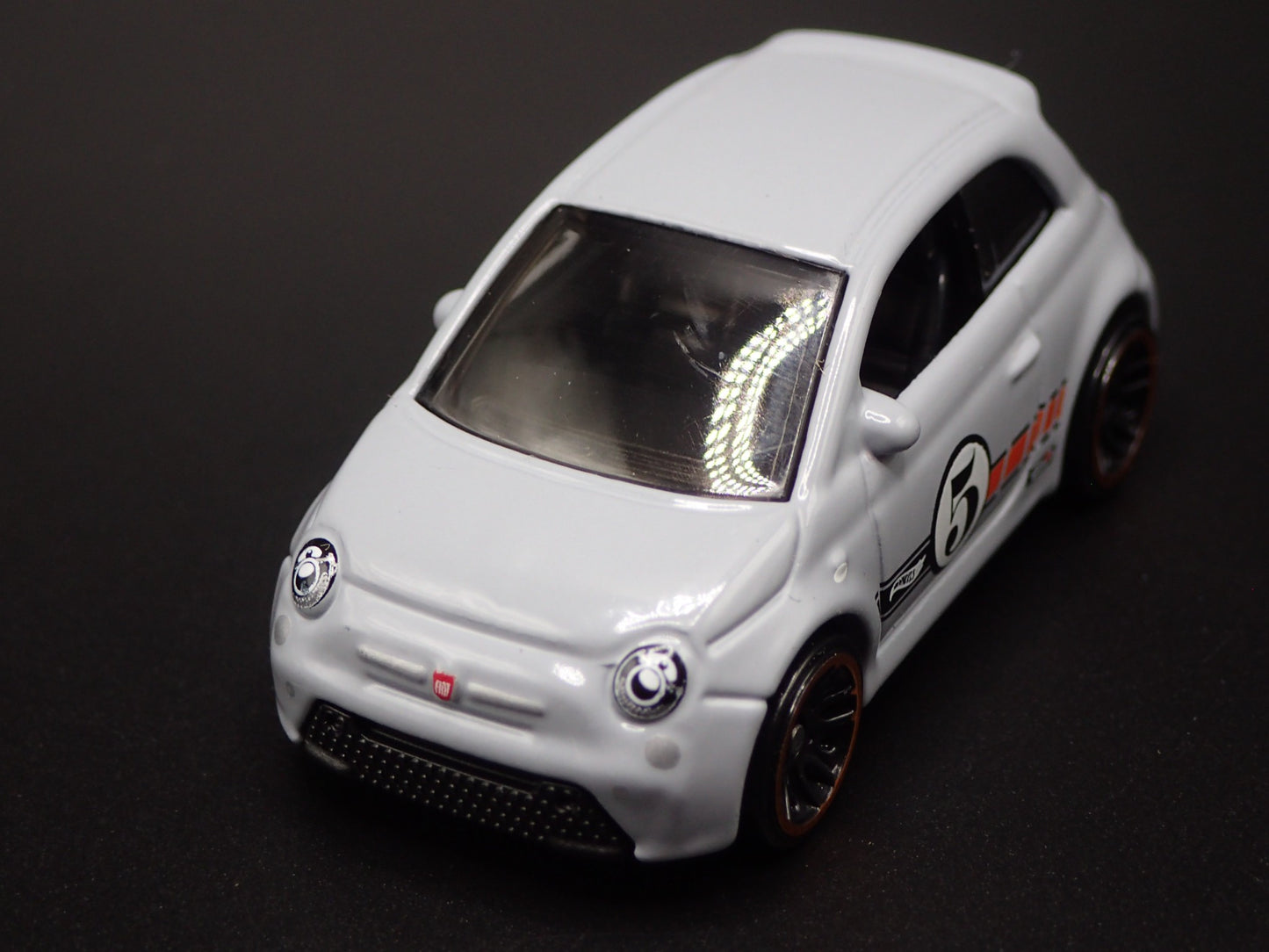 2020-2025 FIAT 500E 2 TWO DOOR GRAY 1/64 SCALE COLLECTIBLE DIECAST MODEL CAR