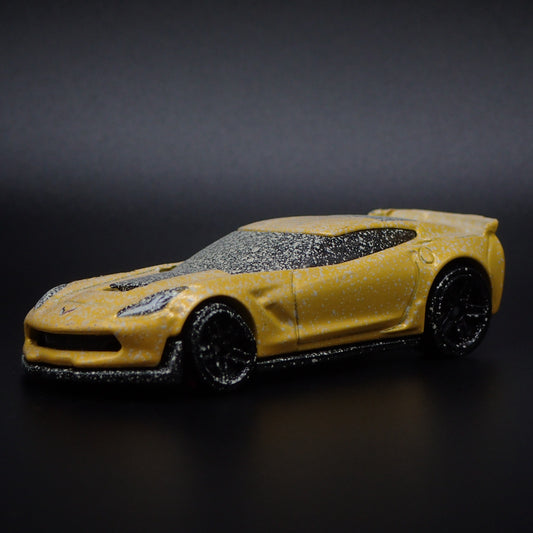 2014-2019 CHEVY CHEVROLET CORVETTE C7 Z06 JUNKYARD 1/64 SCALE DIECAST MODEL CAR