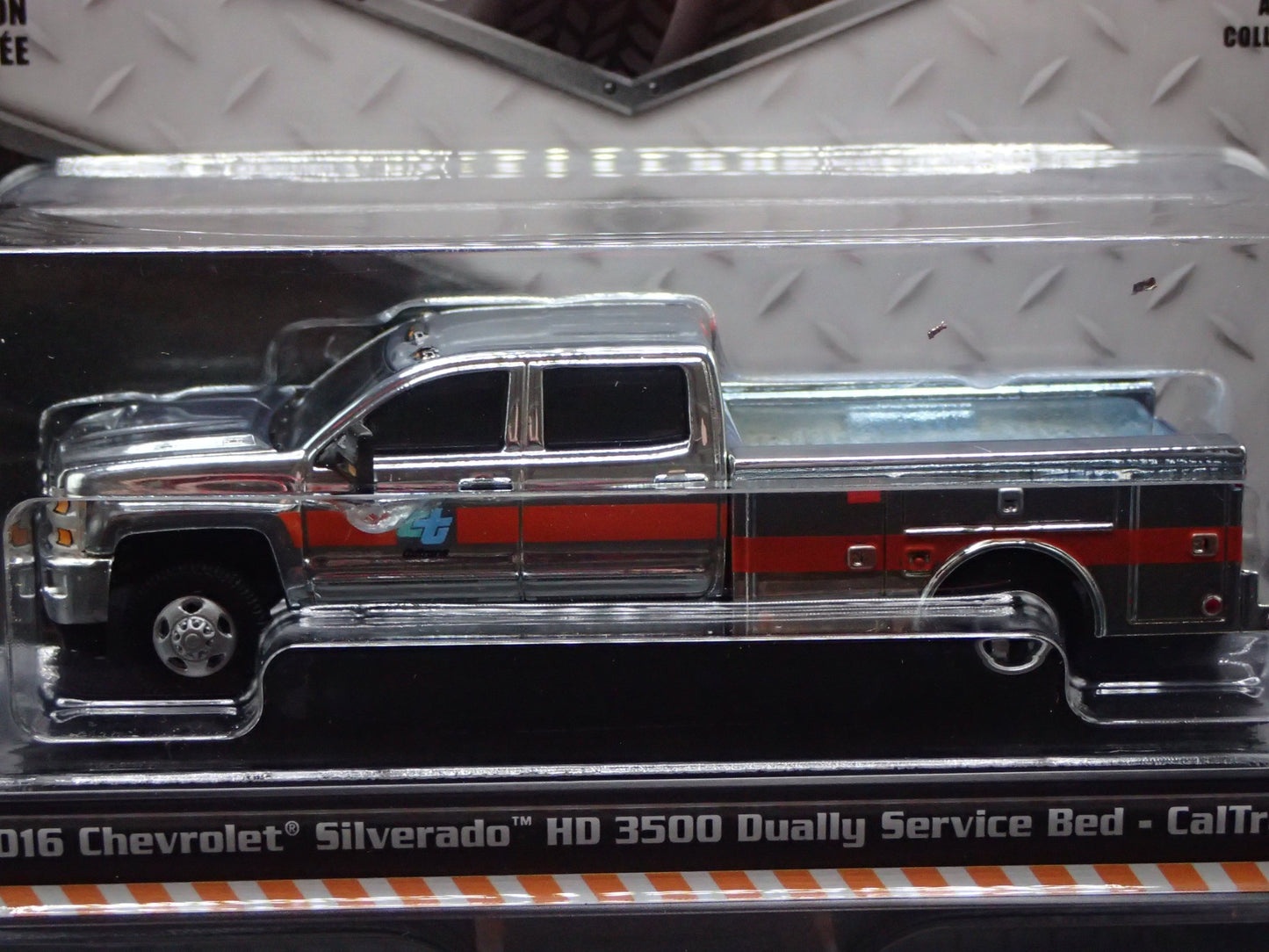 2025 GREENLIGHT CHROME CHASE 2016 CHEVY SILVERADO 3500 CALTRAN DUALLY DRIVERS 15