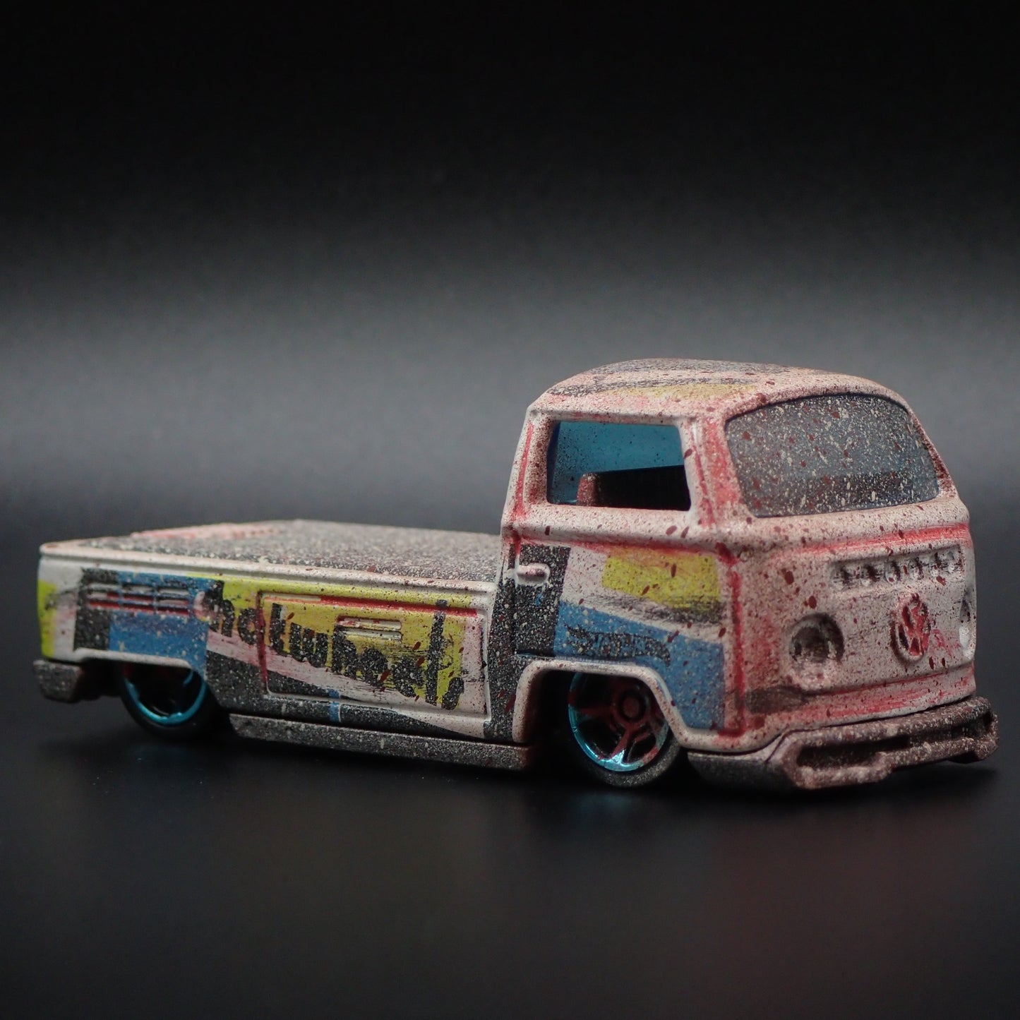 1967-1979 VW VOLKSWAGEN TYPE 2 T2 SINGLE CAB PICKUP 1:64 SCALE DIECAST MODEL CAR