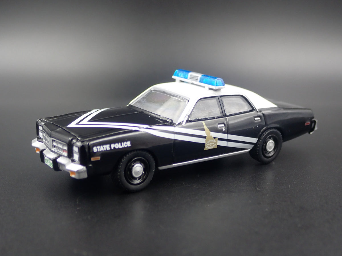 1978 78 DODGE MONACO IDAHO STATE POLICE CAR RARE 1/64 SCALE DIECAST MODEL CAR-Burning Rubber Toy Company