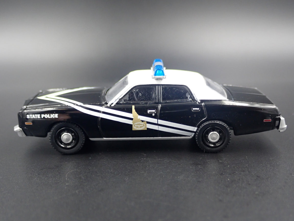 1978 78 DODGE MONACO IDAHO STATE POLICE CAR RARE 1/64 SCALE DIECAST MODEL CAR-Burning Rubber Toy Company