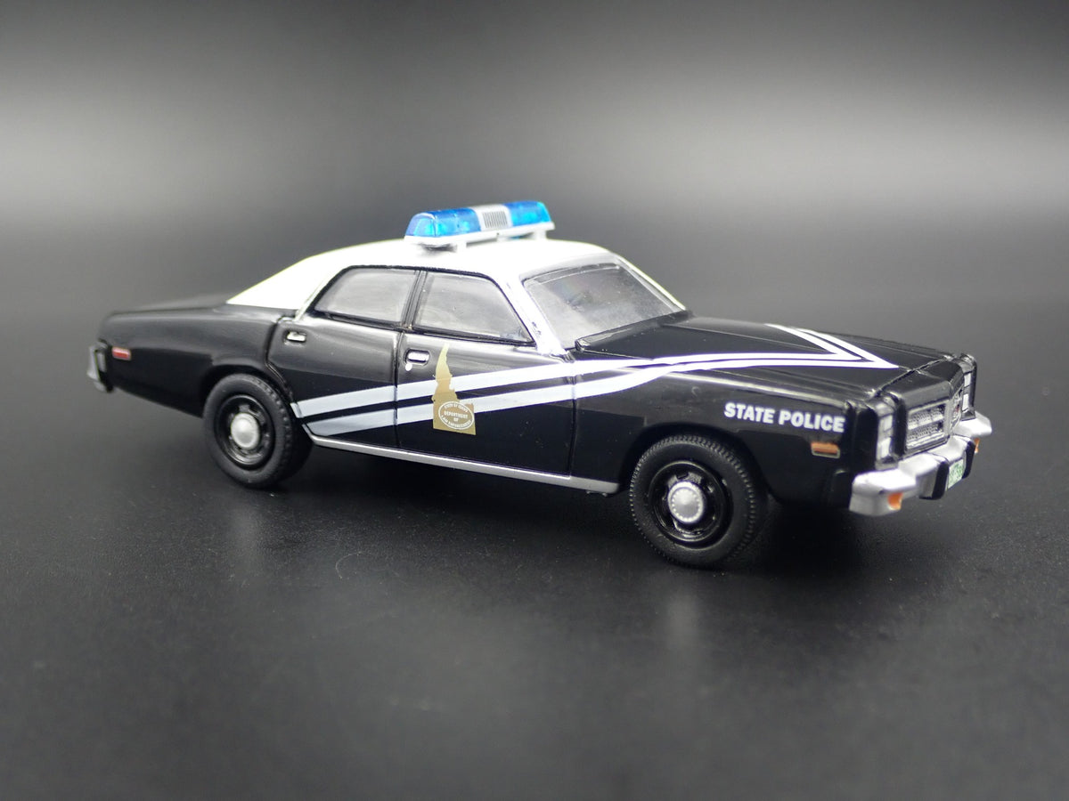 1978 78 DODGE MONACO IDAHO STATE POLICE CAR RARE 1/64 SCALE DIECAST MODEL CAR-Burning Rubber Toy Company