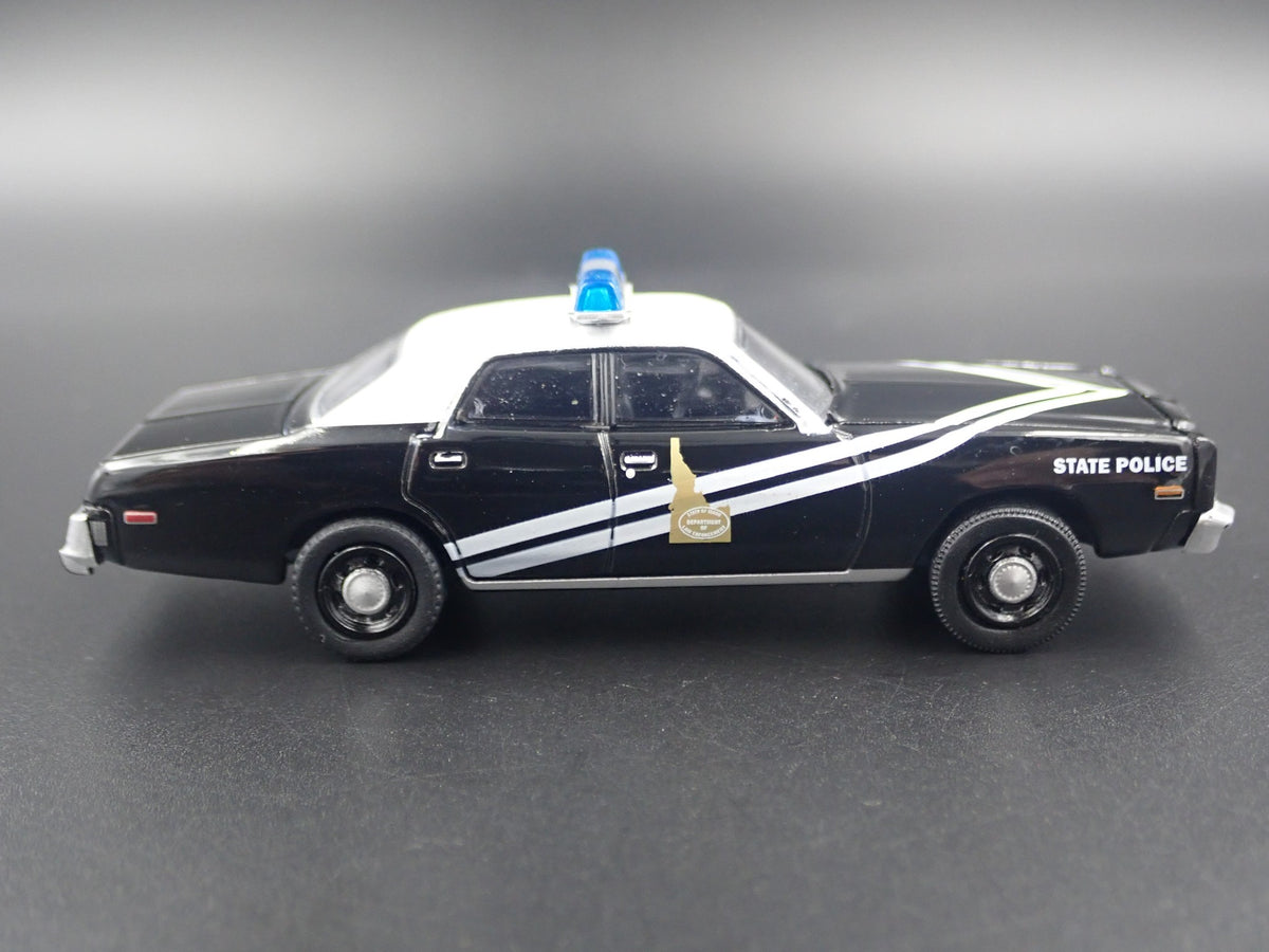 1978 78 DODGE MONACO IDAHO STATE POLICE CAR RARE 1/64 SCALE DIECAST MODEL CAR-Burning Rubber Toy Company