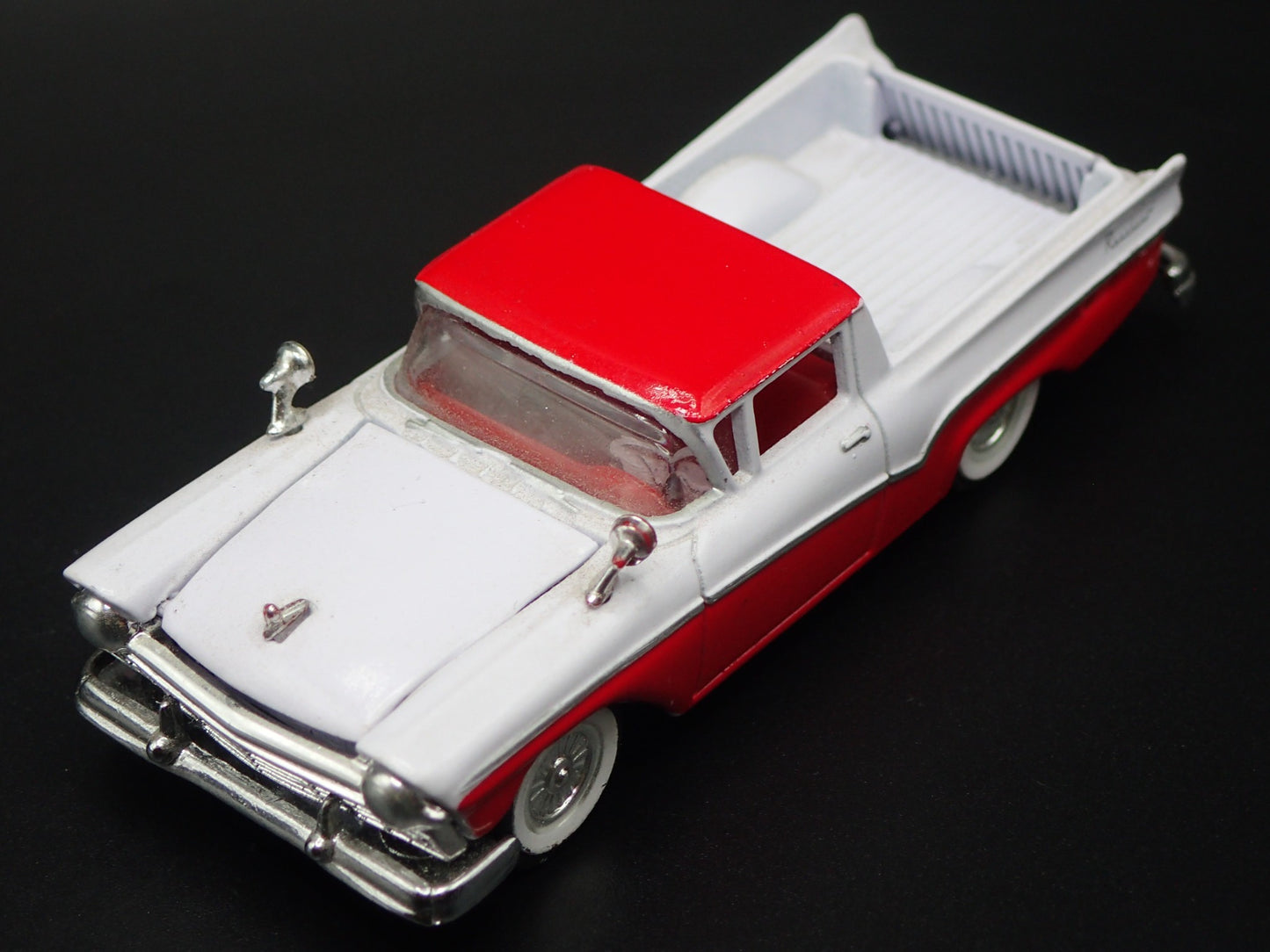 1957 57 FORD RANCHERO RED RARE 1:64 SCALE COLLECTIBLE DIORAMA DIECAST MODEL CAR