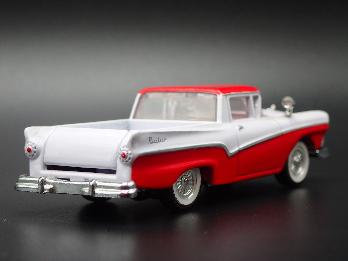 1957 57 FORD RANCHERO RED RARE 1:64 SCALE COLLECTIBLE DIORAMA DIECAST MODEL CAR