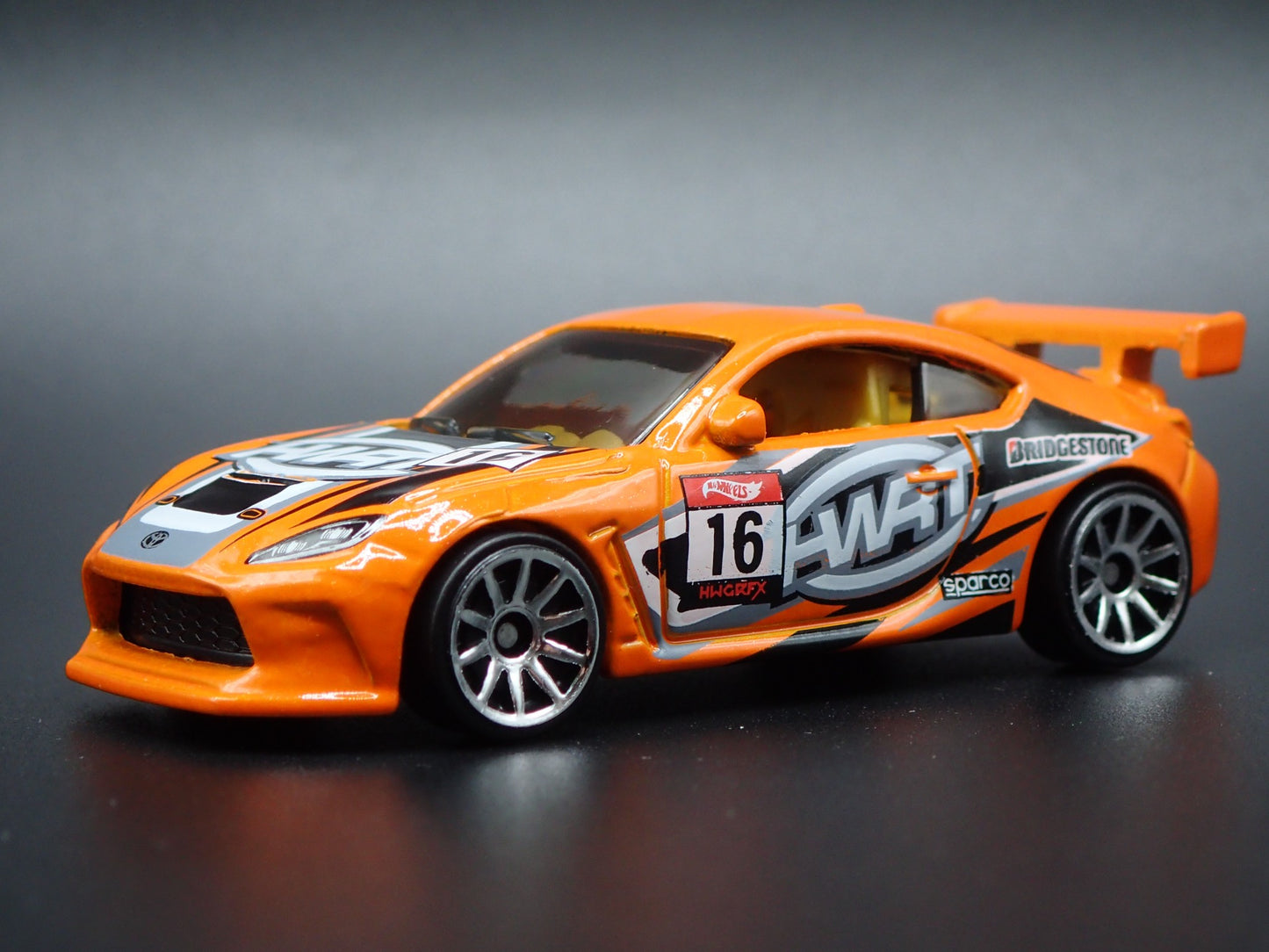 2021-2025 TOYOTA GR86 CUP RACE ORANGE 1/64 SCALE COLLECTIBLE DIECAST MODEL CAR