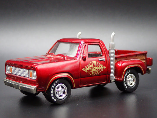 1978 78 DODGE WARLOCK PICKUP TRUCK LIL RED EXPRESS  1/64 SCALE DIECAST MODEL CAR