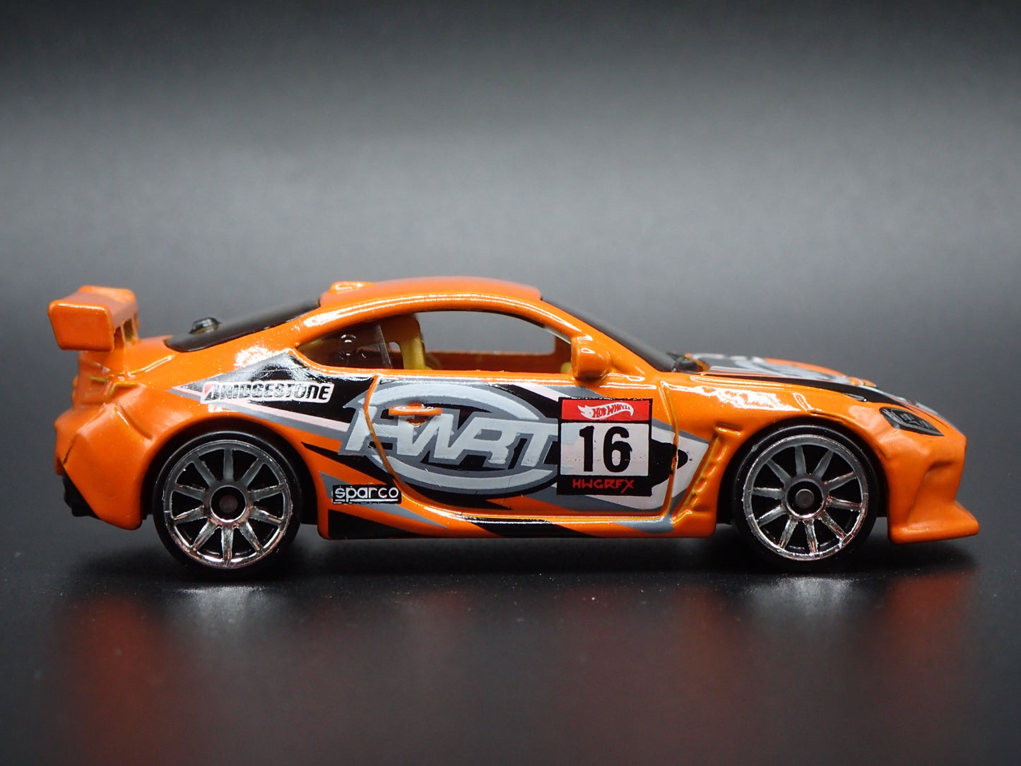 2021-2025 TOYOTA GR86 CUP RACE ORANGE 1/64 SCALE COLLECTIBLE DIECAST MODEL CAR