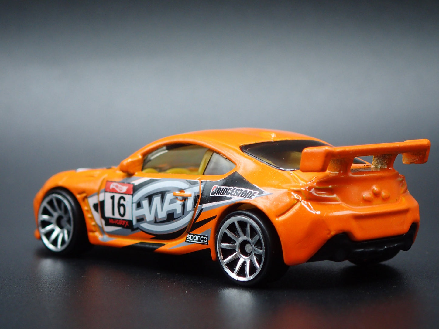 2021-2025 TOYOTA GR86 CUP RACE ORANGE 1/64 SCALE COLLECTIBLE DIECAST MODEL CAR