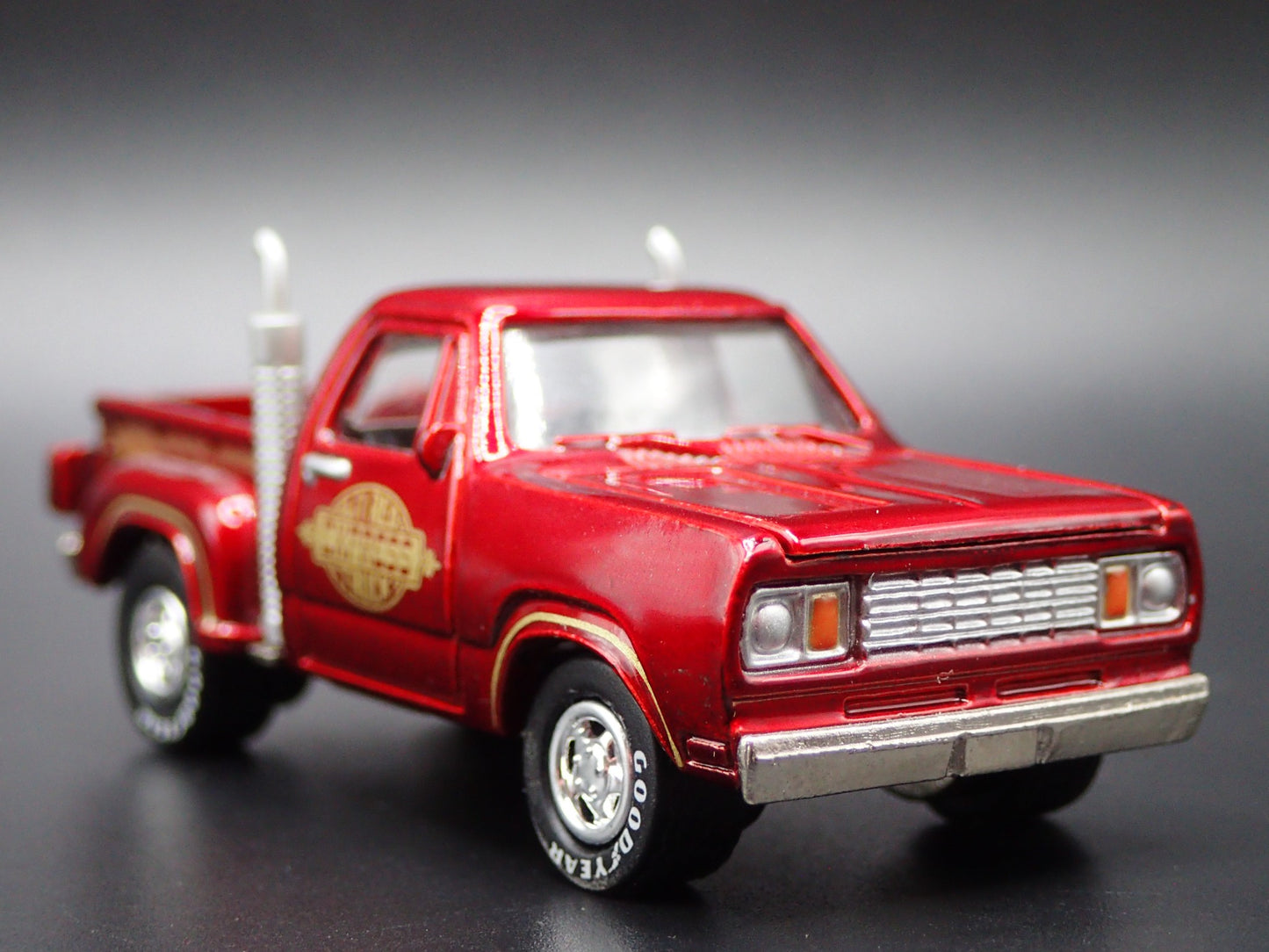 1978 78 DODGE WARLOCK PICKUP TRUCK LIL RED EXPRESS  1/64 SCALE DIECAST MODEL CAR