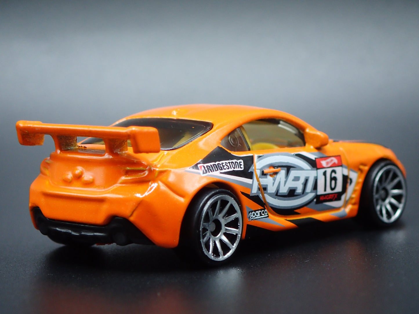 2021-2025 TOYOTA GR86 CUP RACE ORANGE 1/64 SCALE COLLECTIBLE DIECAST MODEL CAR