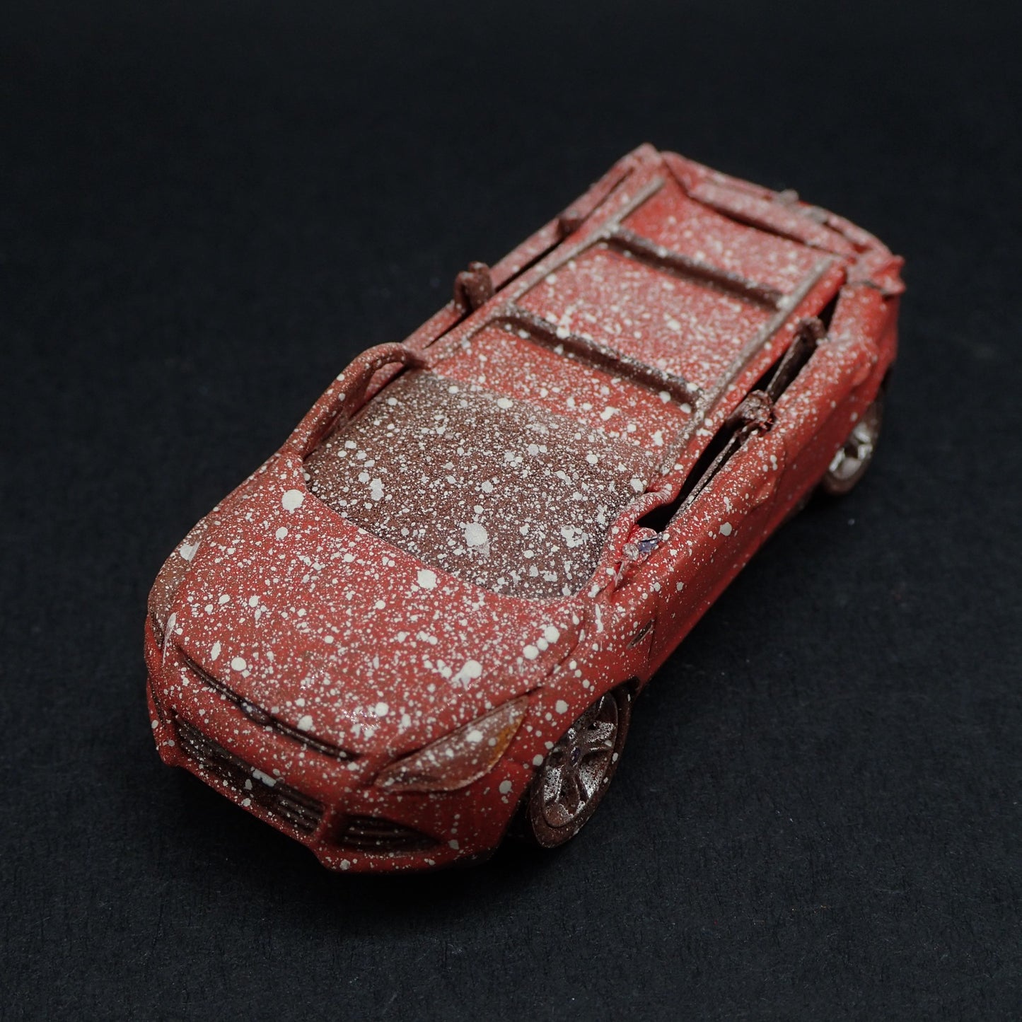 2013 13 FORD ESCAPE SUV ROLLOVER JUNKYARD 1:64 SCALE DIORAMA DIECAST MODEL CAR