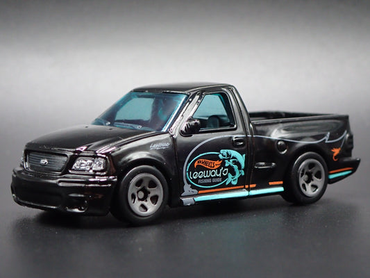 1999-2004 FORD SVT F150 LIGHTNING PICKUP TRUCK BLK 1:64 SCALE DIECAST MODEL CAR