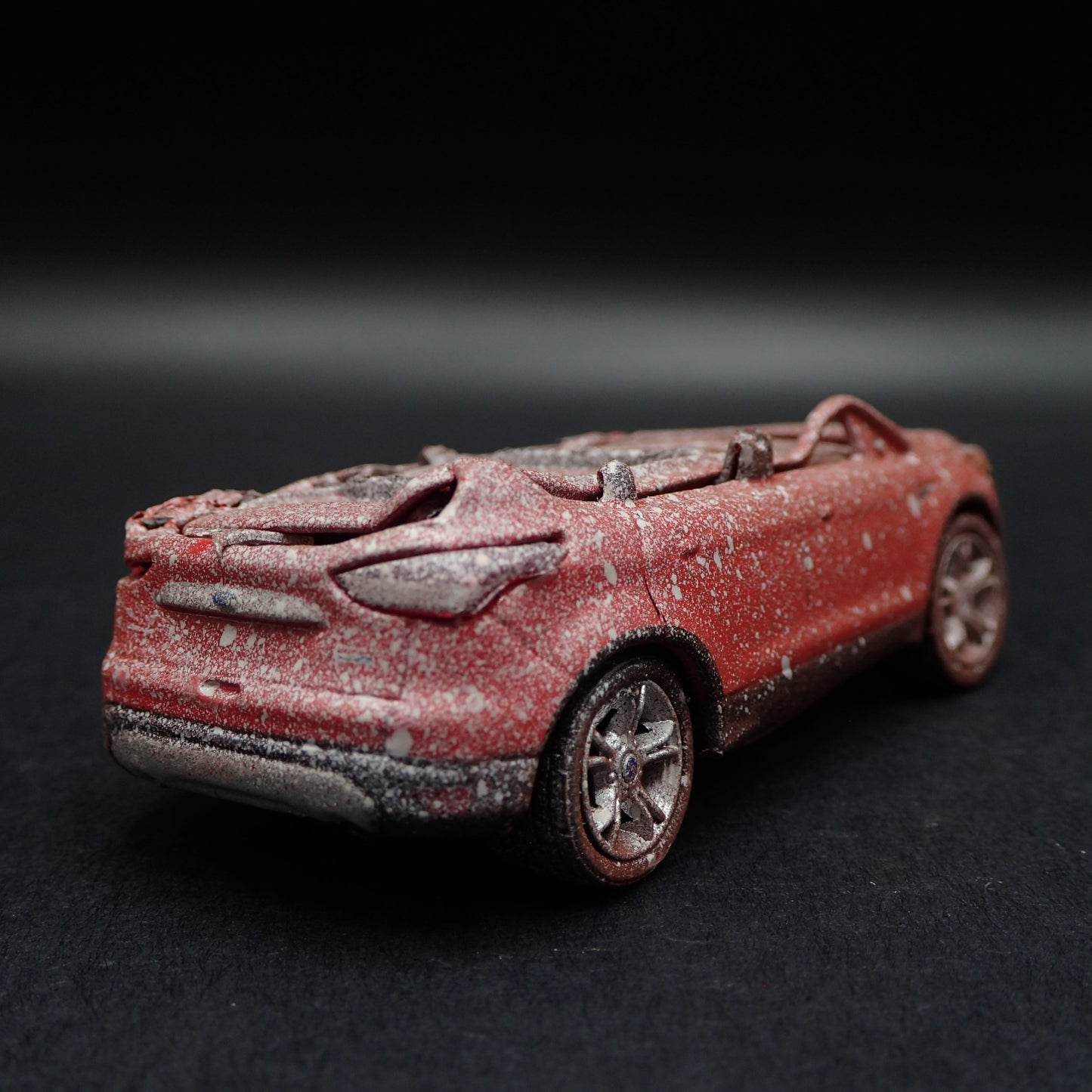 2013 13 FORD ESCAPE SUV ROLLOVER JUNKYARD 1:64 SCALE DIORAMA DIECAST MODEL CAR