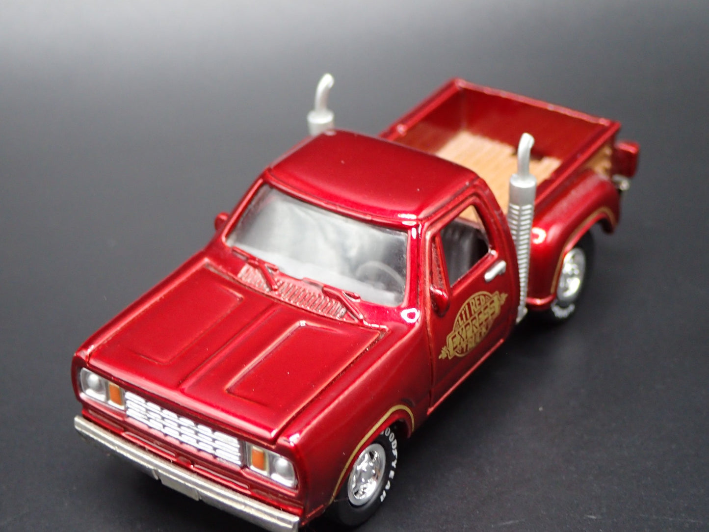 1978 78 DODGE WARLOCK PICKUP TRUCK LIL RED EXPRESS  1/64 SCALE DIECAST MODEL CAR