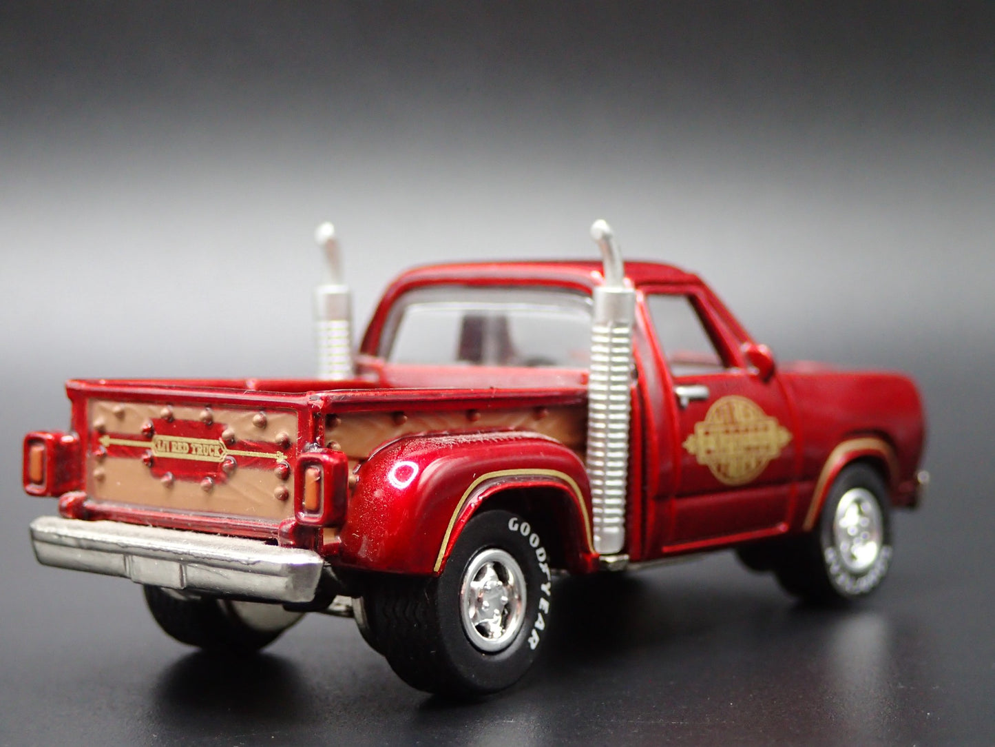 1978 78 DODGE WARLOCK PICKUP TRUCK LIL RED EXPRESS  1/64 SCALE DIECAST MODEL CAR