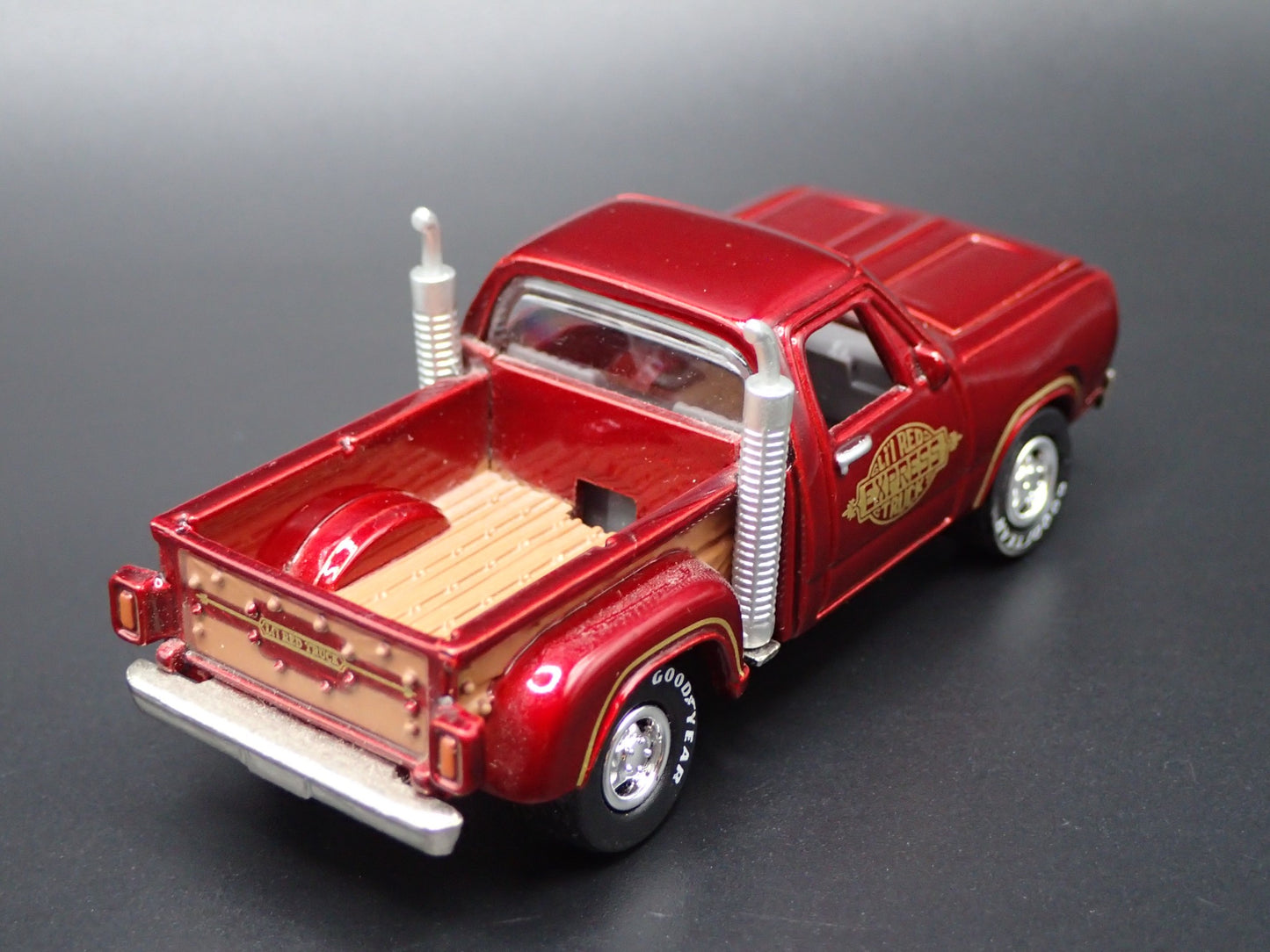 1978 78 DODGE WARLOCK PICKUP TRUCK LIL RED EXPRESS  1/64 SCALE DIECAST MODEL CAR