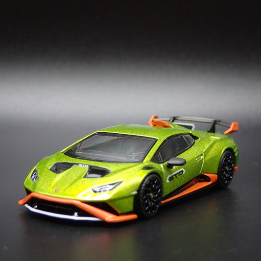 2019-2024 LAMBORGHINI HURACAN STO COUPE SUPER CAR 1:64 SCALE DIECAST MODEL CAR