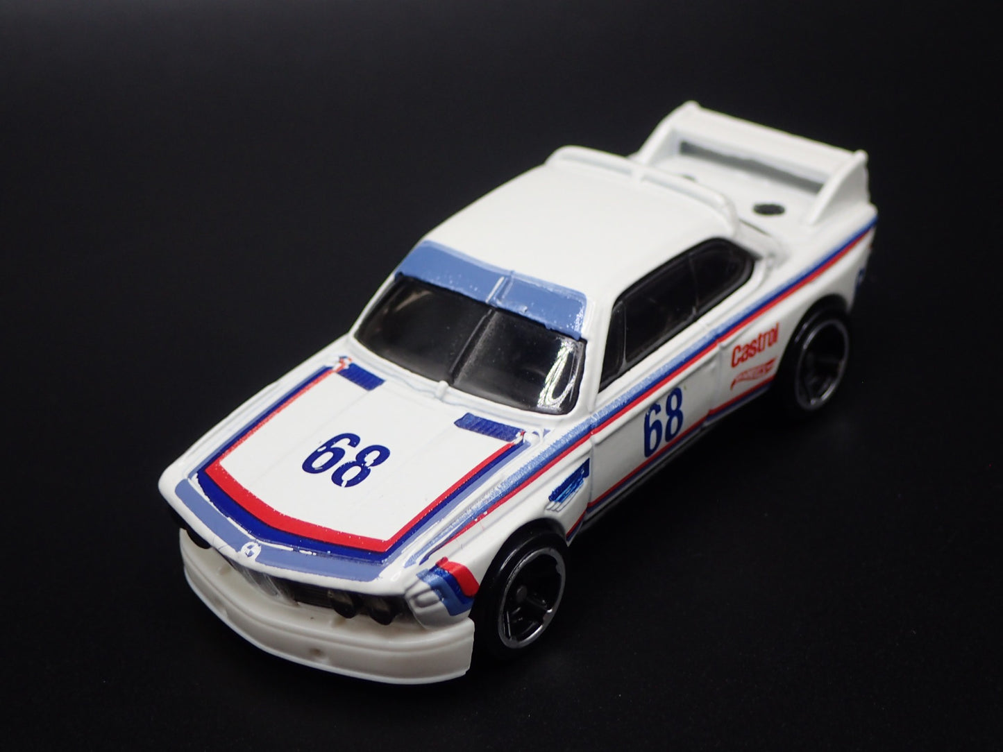 1973 73 BMW 3.0 CSL RACE CAR 1:64 SCALE COLLECTIBLE DIORAMA DIECAST MODEL CAR