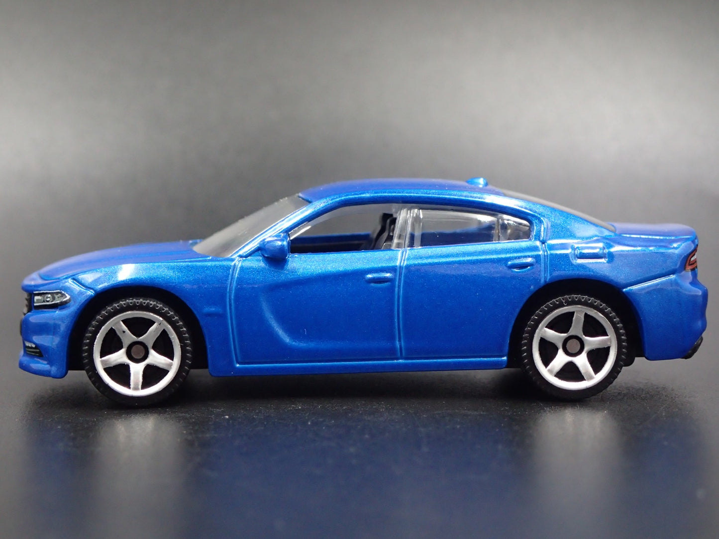 2011-2023 DODGE CHARGER BLUE 1:64 SCALE COLLECTIBLE DIORAMA DIECAST MODEL CAR
