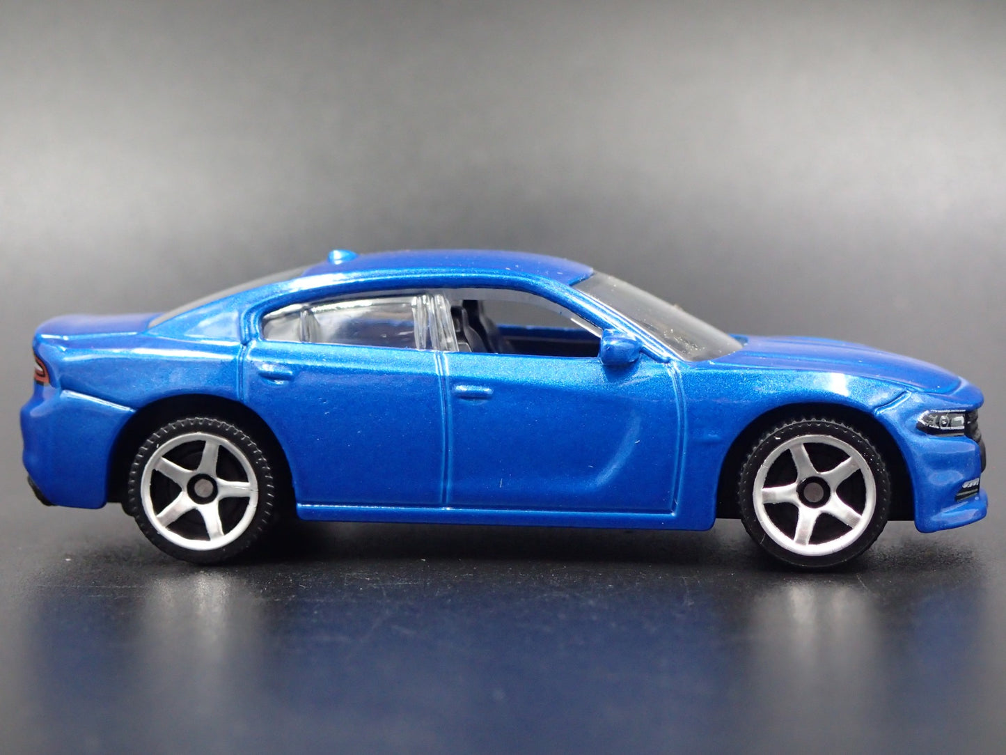 2011-2023 DODGE CHARGER BLUE 1:64 SCALE COLLECTIBLE DIORAMA DIECAST MODEL CAR