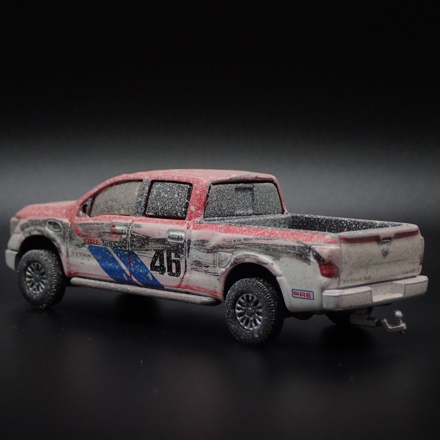 2016-2024 NISSAN TITAN XD PRO-4X TRUCK W HITCH BRE 1:64 SCALE DIECAST MODEL CAR