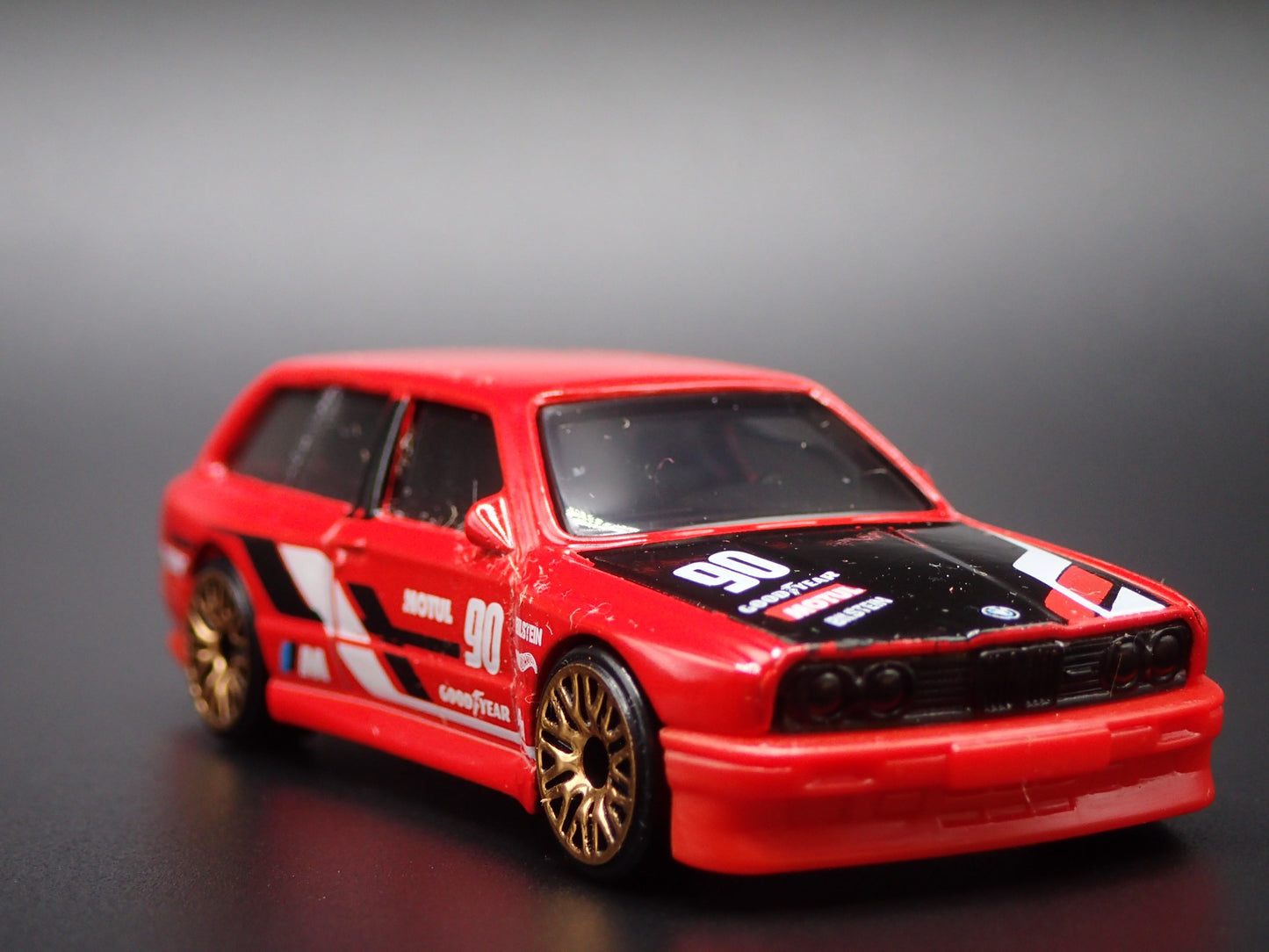 1986-1991 BMW M3 E30 STATION WAGON RED 1:64 SCALE COLLECTIBLE DIECAST MODEL CAR